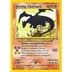 107 / 105 Shining Charizard shining foil unlimited (IT) -NEAR MINT-