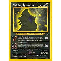 113 / 105 Shining Tyranitar shining foil unlimited (IT) -NEAR MINT-