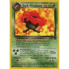 30 / 82 Dark Vileplume rara unlimited (IT) -NEAR MINT-
