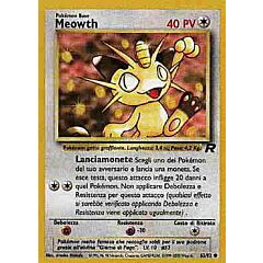 62 / 82 Meowth comune unlimited (IT) -NEAR MINT-