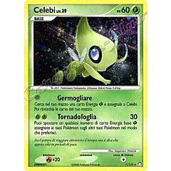 007 / 123 Celebi LIV.39 rara foil (IT) -NEAR MINT-