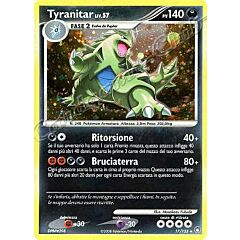 017 / 123 Tyranitar LIV.57 rara foil (IT) -NEAR MINT-