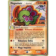 004 / 101 Meganium Specie Delta rara foil (IT) -NEAR MINT-