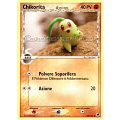 044 / 101 Chikorita Specie Delta comune (IT) -NEAR MINT-