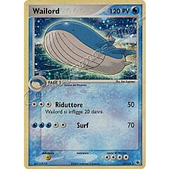 014 / 109 Wailord rara foil (IT) -NEAR MINT-