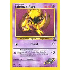 019 Sabrina's Abra promo (EN) -NEAR MINT-