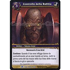 DARK PORTAL 115 / 319 Controllo della Rabbia rara (IT) -NEAR MINT-