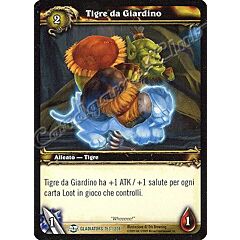 GLADIATORS 153 / 208 Tigre da Giardino non comune -NEAR MINT-