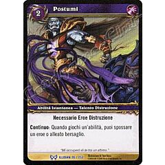 ILLIDAN 095 / 252 Postumi rara -NEAR MINT-