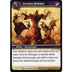 ILLIDAN 104 / 252 Cerchio Maligno rara -NEAR MINT-