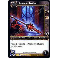 LEGION 291 / 319 Penna di Terokk rara -NEAR MINT-