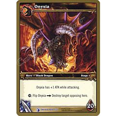 ONYXIA RAID 01/33 Onyxia-Stage 1 rara oversize -NEAR MINT-