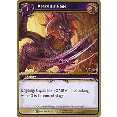 ONYXIA RAID 12/33 Draconic Rage non comune -NEAR MINT-