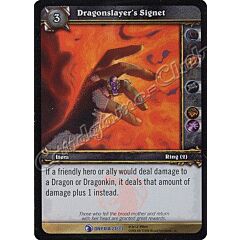 ONYXIA 21/33 Dragonslayer's Signet rara foil -NEAR MINT-