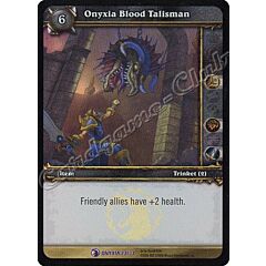 ONYXIA 23/33 Onyxia Blood Talisman epica foil -NEAR MINT-