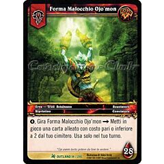 OUTLAND 014 / 246 Forma Malocchio Ojo'mon non comune -NEAR MINT-