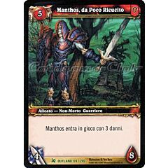 OUTLAND 174 / 246 Manthos, da Poco Ricucito non comune -NEAR MINT-