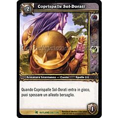 OUTLAND 206 / 246 Coprispalle Sol-Dorati non comune -NEAR MINT-