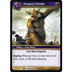 AZEROTH 029 / 361 Predatory Strikes rara -NEAR MINT-