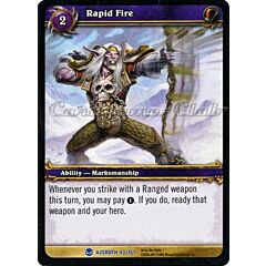 AZEROTH 043 / 361 Rapid Fire rara -NEAR MINT-