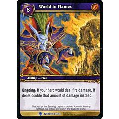 AZEROTH 061 / 361 World in Flames rara -NEAR MINT-