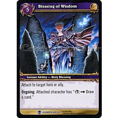 AZEROTH 064 / 361 Blessing of Wisdom rara -NEAR MINT-