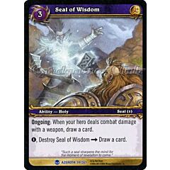 AZEROTH 074 / 361 Seal of Wisdom rara -NEAR MINT-