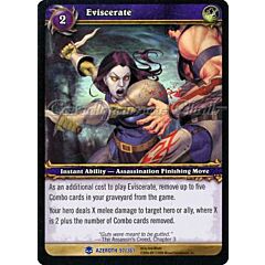 AZEROTH 097 / 361 Eviscerate rara -NEAR MINT-