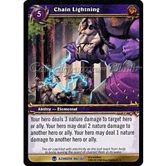 AZEROTH 106 / 361 Chain Lightning rara -NEAR MINT-