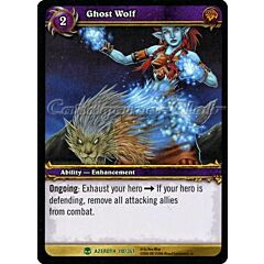 AZEROTH 110 / 361 Ghost Wolf non comune -NEAR MINT-