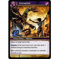 AZEROTH 120 / 361 Corruption non comune -NEAR MINT-