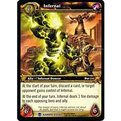 AZEROTH 127 / 361 Infernal rara -NEAR MINT-