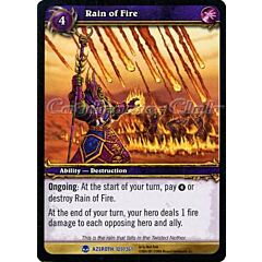 AZEROTH 129 / 361 Rain of Fire rara -NEAR MINT-