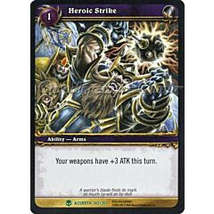 AZEROTH 142 / 361 Heroic Strike non comune -NEAR MINT-