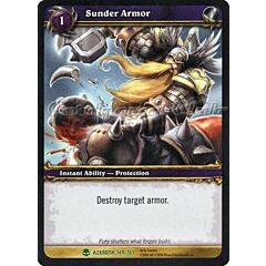AZEROTH 149 / 361 Sunder Armor non comune -NEAR MINT-