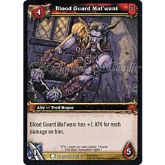 AZEROTH 230 / 361 Blood Guard Mal'wani comune -NEAR MINT-