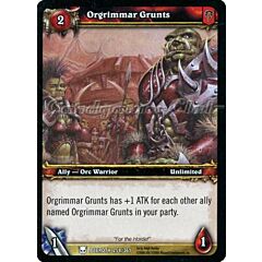 AZEROTH 254 / 361 Orgrimmar Grunts comune -NEAR MINT-