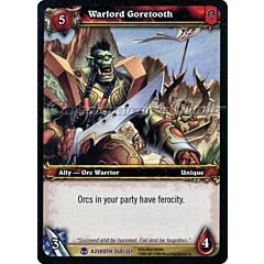 AZEROTH 268 / 361 Warlord Goretooth epica -NEAR MINT-