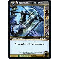 AZEROTH 286 / 361 Edgemaster's Handguards non comune -NEAR MINT-