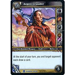 AZEROTH 314 / 361 Argent Crusader rara -NEAR MINT-