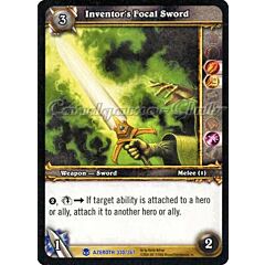 AZEROTH 330 / 361 Inventor's Focal sword rara -NEAR MINT-