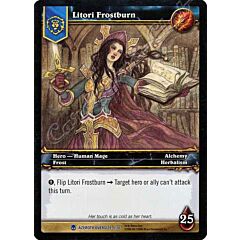 AZEROTH OVERSIZE 05/16 Litori Frostburn oversize rara oversize -NEAR MINT-