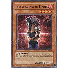 LON-035 Lady Assailant of Flames comune Unlimited -NEAR MINT-