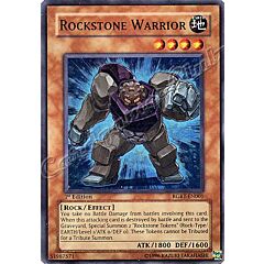 RGBT-EN001 Rockstone Warrior super rara 1st Edition -NEAR MINT-