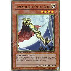 GLD2-EN025 Elemental Hero Captain Gold rara oro Limited Edition -NEAR MINT-