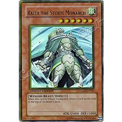 GLD2-EN026 Raiza the Storm Monarch rara oro Limited Edition -NEAR MINT-
