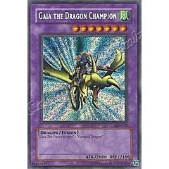 LOB-125 Gaia the Dragon Champion rara segreta Unlimited -NEAR MINT-