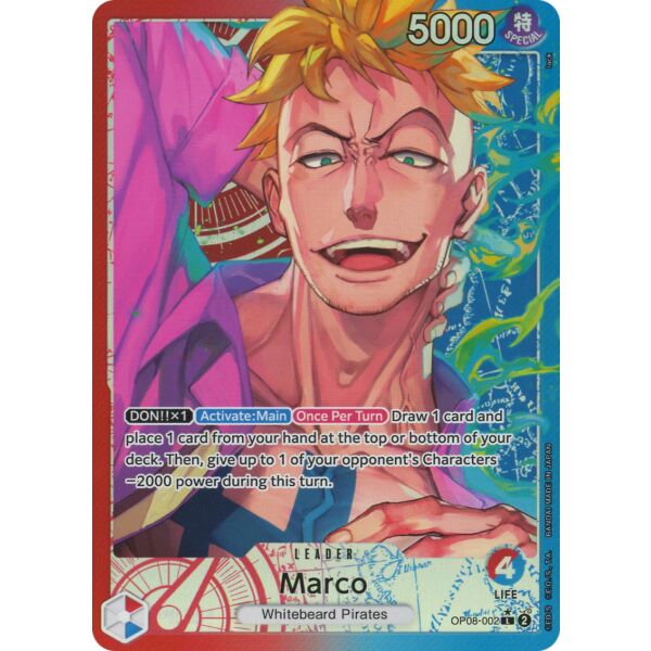 OP08 002 Marco leader foil parallel EN NEAR MINT