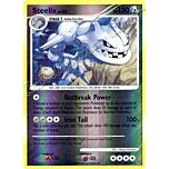 028 / 100 Steelix LV.63 rara foil reverse (EN) -NEAR MINT-