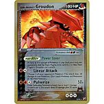 09 / 95 Team Magma's Groudon rara foil reverse (EN) -NEAR MINT-